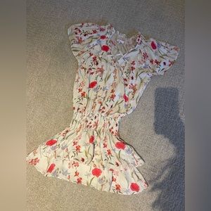 Parker floral ruffle dress